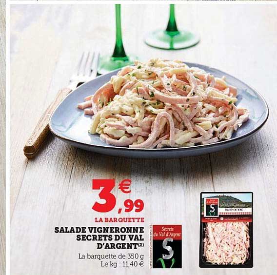 salade vigneronne secrets du val d'argent