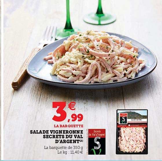 salade vigneronne secrets du val d'argent