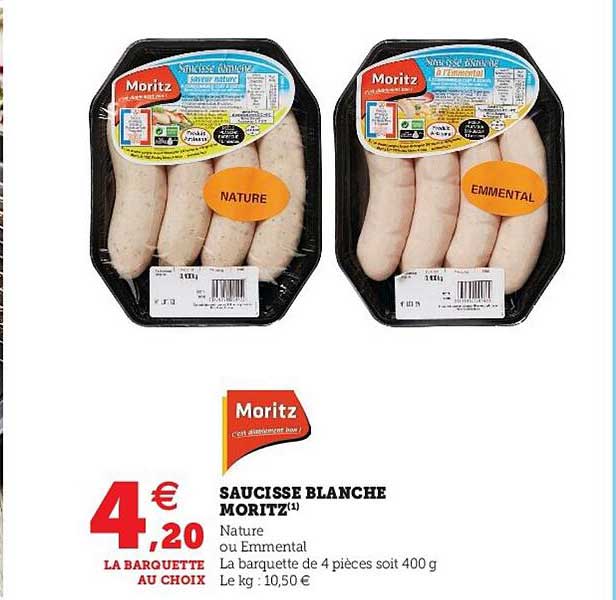 Saucisse Blanche Moritz