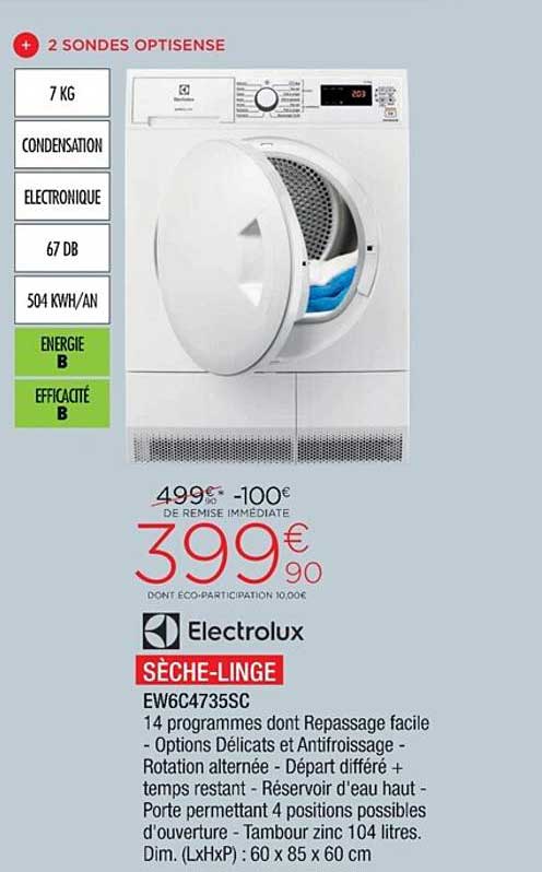 Sèche-linge Electrolux