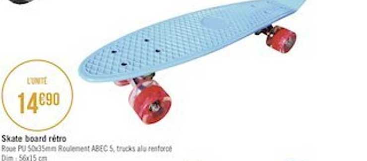 skate board rétro