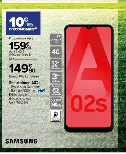 smartphoen a02s samsung