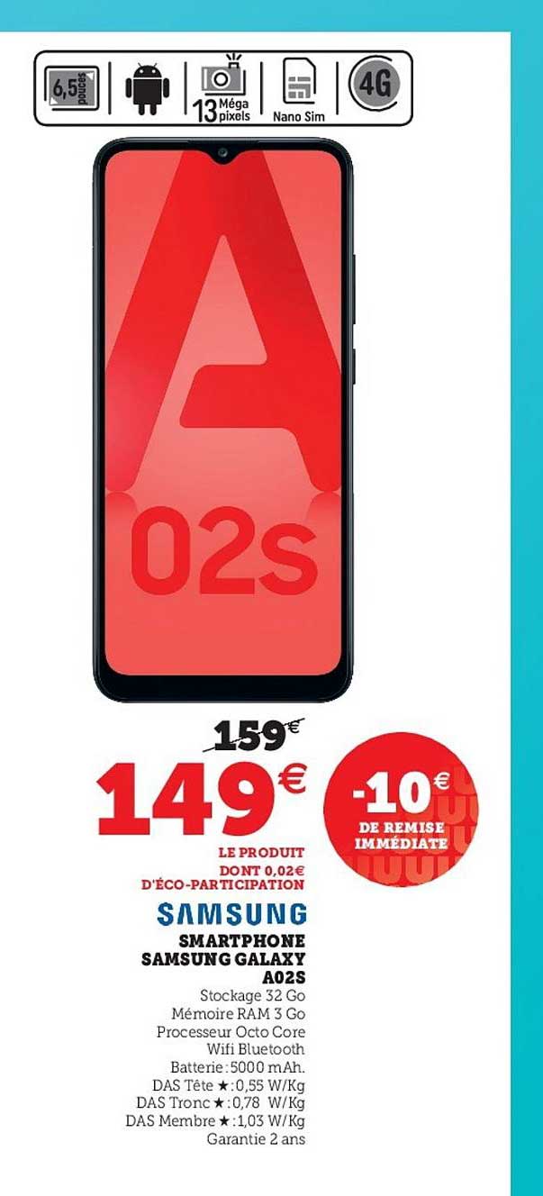 smartphone samsung galaxy a02s