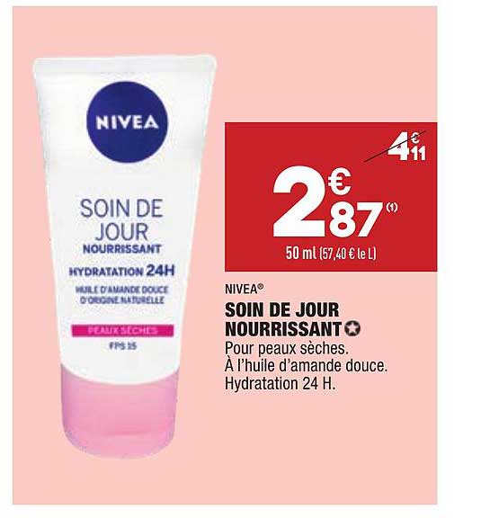 Soin De Jour Nourrissant Nivea