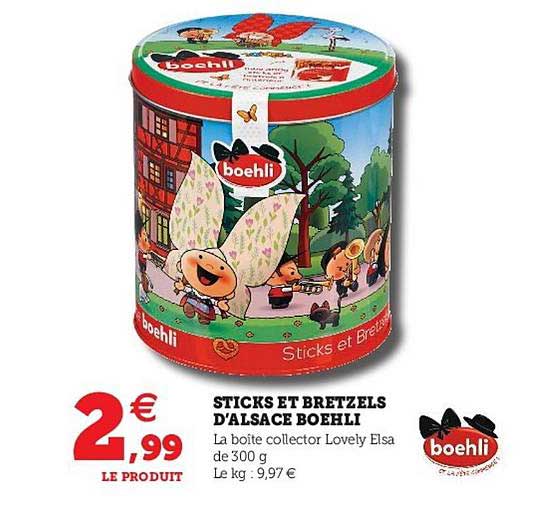 Sticks Et Bretzels D'alsace Boelhi