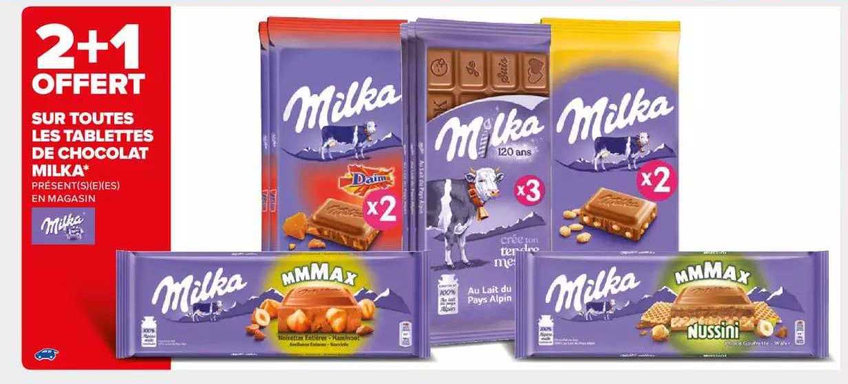Sur Toutes Les Tablettes De Chocolat Milka