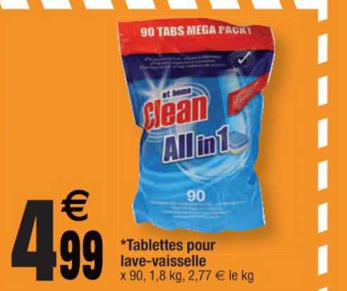 tablettes pour lave-vaisselle