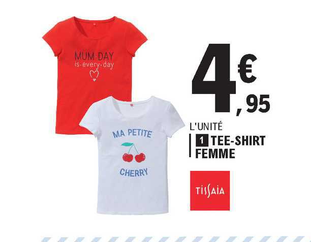 tee-shirt femme tissaia
