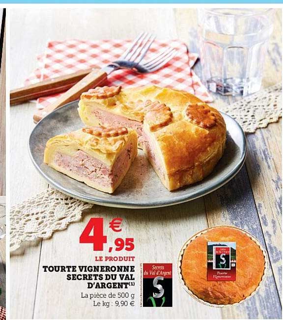 tourte vigneronne secrets du val d'argent