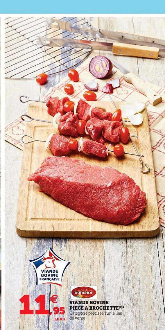 Viande Bovine Pièce à Brochette