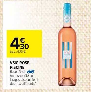 Vsig Rose Piscine