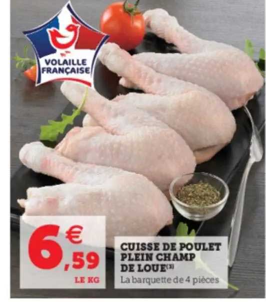 Cuisse De Poulet Plein Champ De Loue