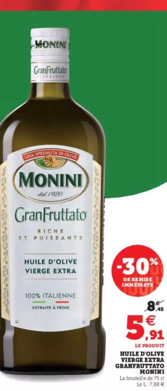 Huile D'olive Vierge Extra Granfrutatto Monini