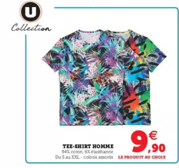 Tee-shirt Homme U Collection