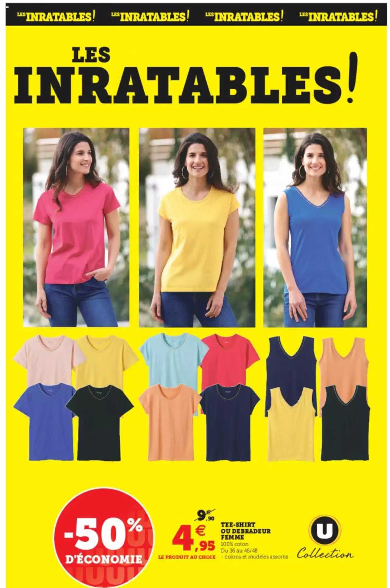 tee-shirt ou débardeur femme