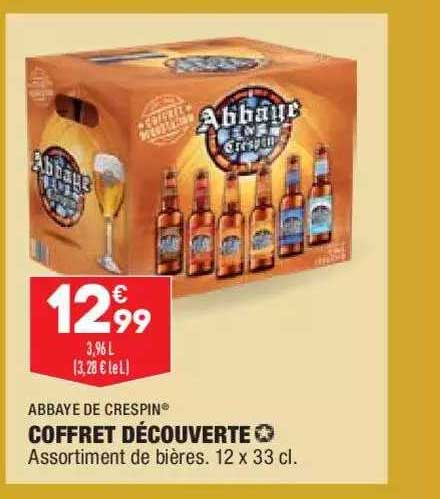 abbaye de crespin coffret découverte