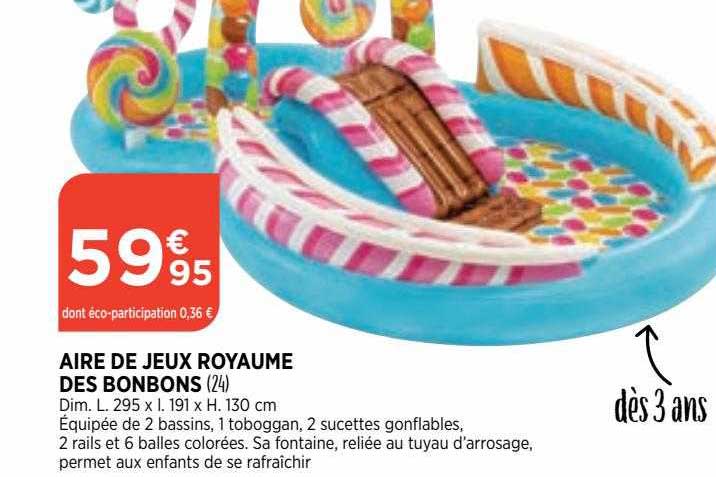 aire de jeux royaume des bombons