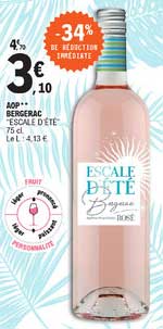 Aop Bergerac "escale D'été" -34% De Reduction Imédiate