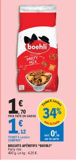 Biscuits Apéritifs "boehli" Party Mix