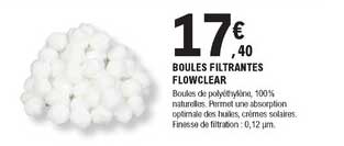 Boules Filtrantes Flowclear