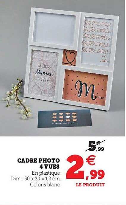 Cadre Photo 4 Vues