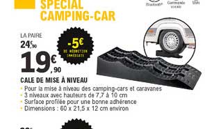 cale de mise à niveau