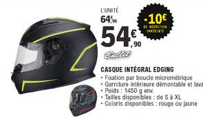 Casque Intégral Edging Bullit