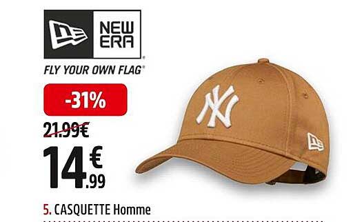 casquette homme new era