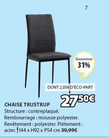chaise strustrup