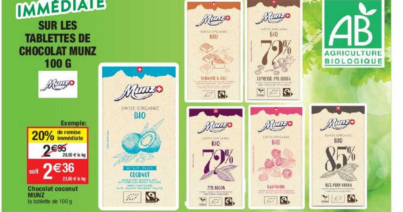 chocolat coconut munz