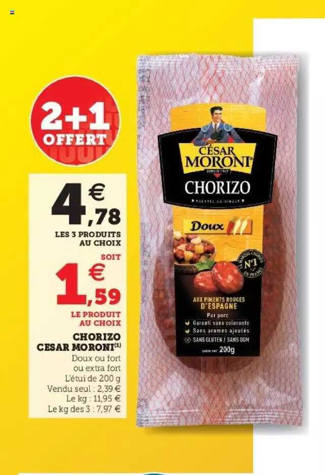 Chorizo César Moroni