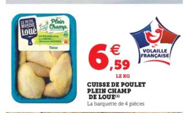 cuisse de poulet plein champ de loue