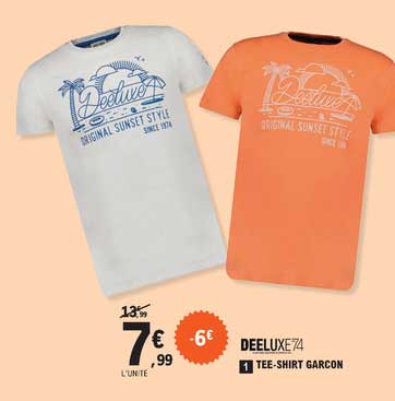 deluxe74 tee-shirt garçon
