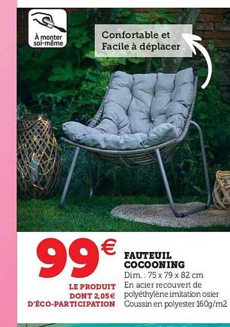 fauteuil cocooning