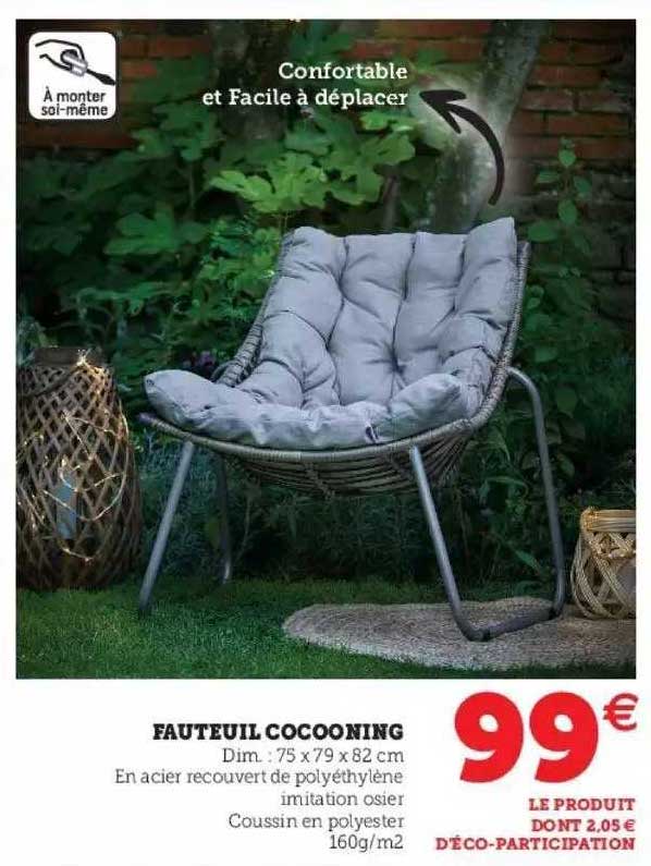 fauteuil cocooning