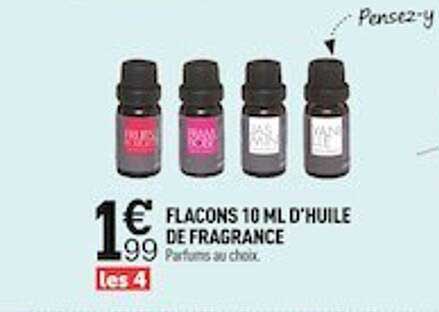 Flacons 10ml D'huile De Fragrance