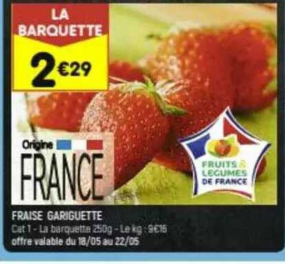 fraise gariguette