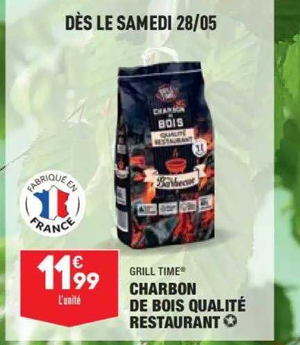 grill time charbon de bois qualité restaurant