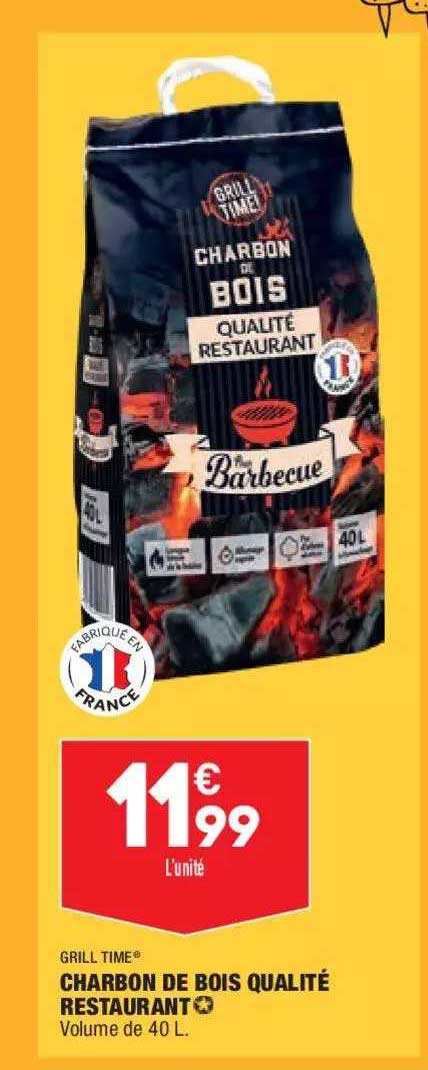 grill time charbon de bois qualité restaurant