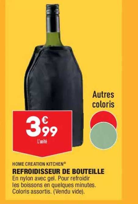 home creation kitchen refroidisseur de bouteille