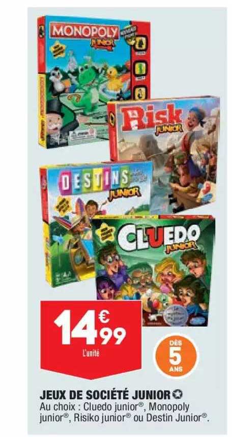 Jeux De Société Junior