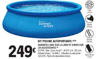 Kit Piscine Autoportante