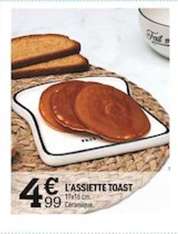 l'assiette toast