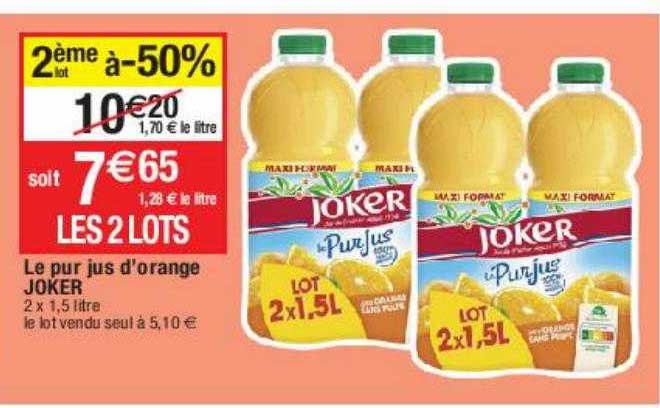 Le Pur Jus D'orange Joker