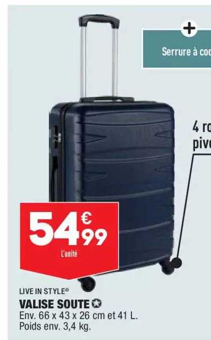 live in style valise soute