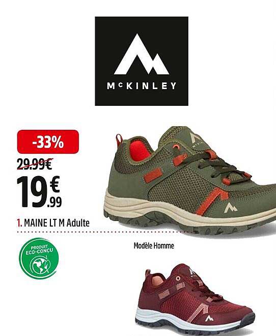 maine lt m adulte mckinley