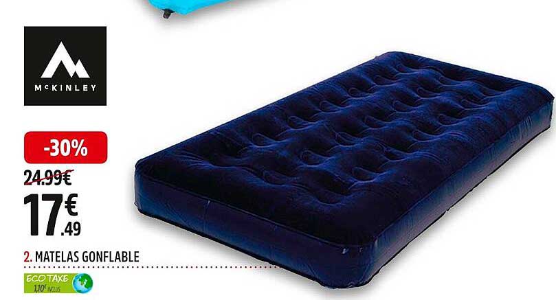 matelas gonflable mckinley