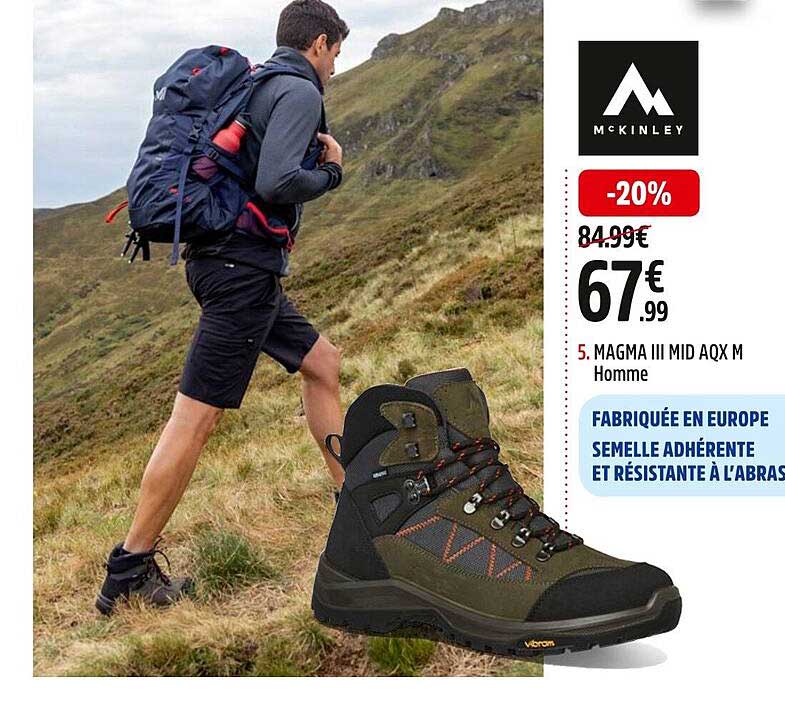 mckinley magma III mid aqx m homme