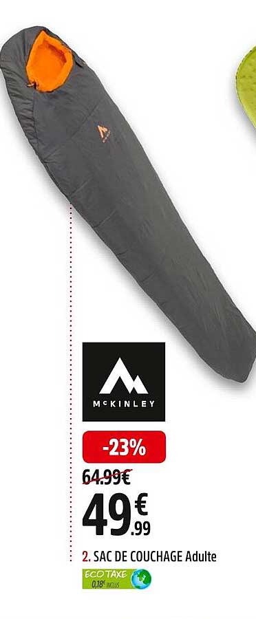 mckinley sac de couchage adulte