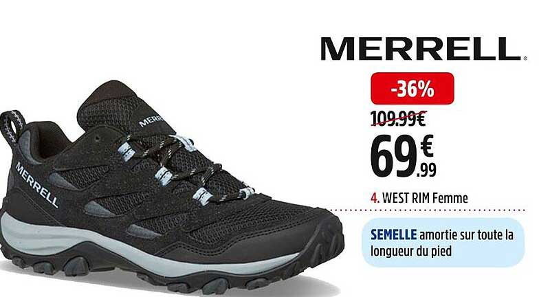merrell west rim femme